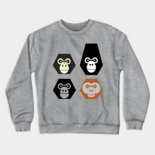 Planet of the Primates Crewneck Sweatshirt